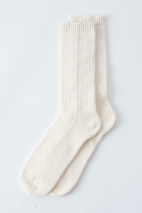 cream dress socks Ivory Dress Socks