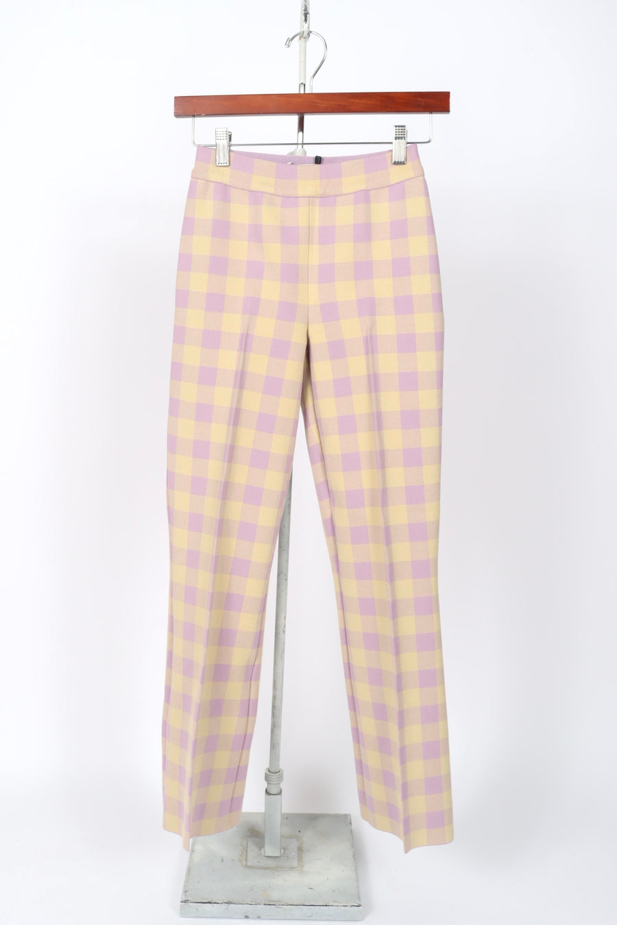 Gingham Kick Pant - Lilac (By Phone Order Only)