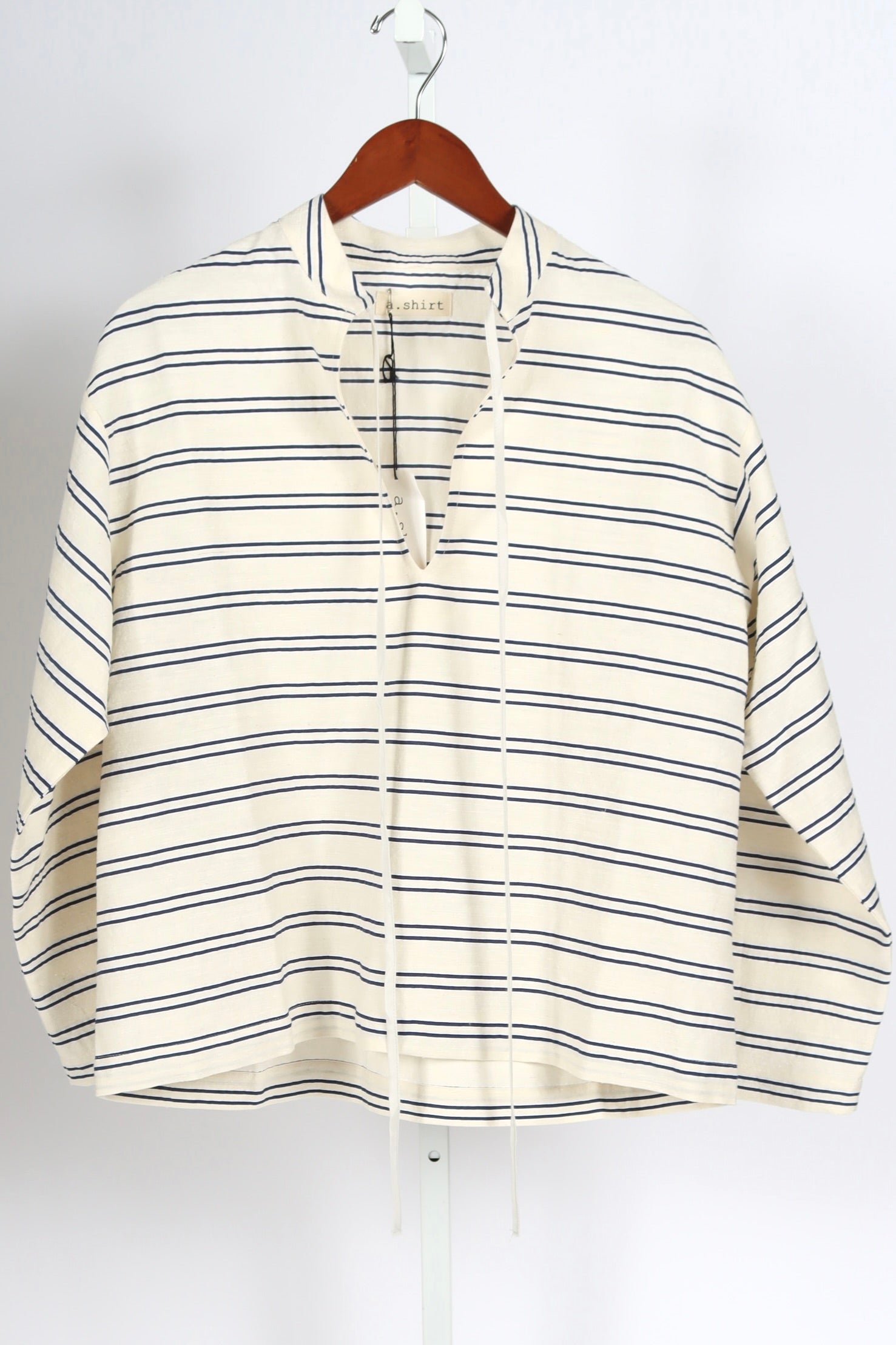 Tatiana Shirt Blue White Stripes Dress Boston tatiana-shirt-blue-white-stripes-dress-boston