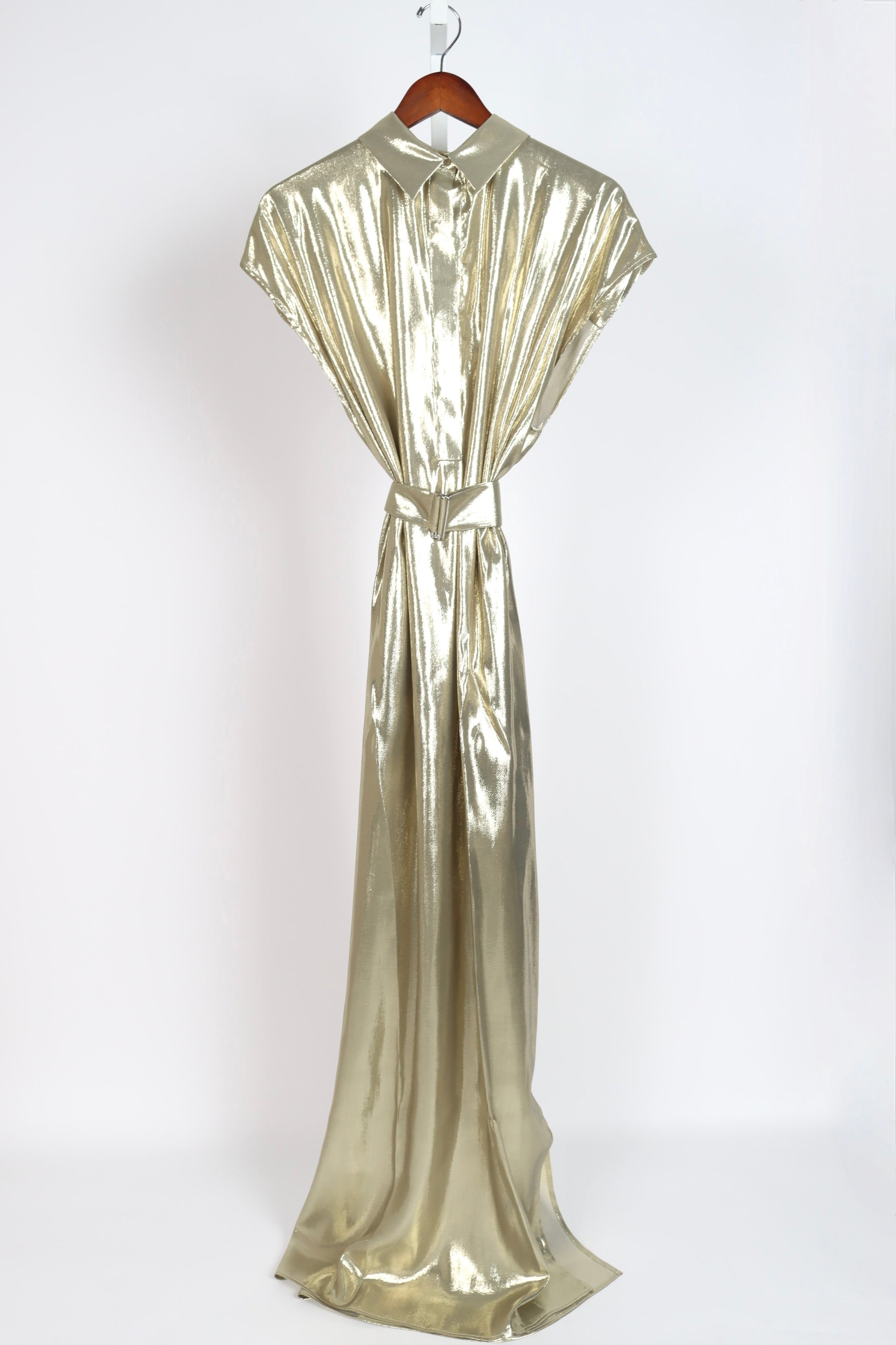 Francesca Sleeveless Dress - Gold