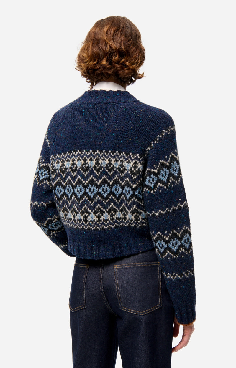 Damas Cardigan - Navy Blue