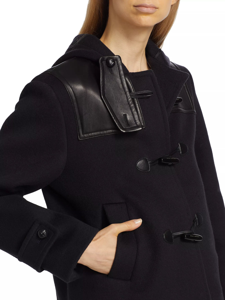 Joh Short Duffel Coat - Midnight