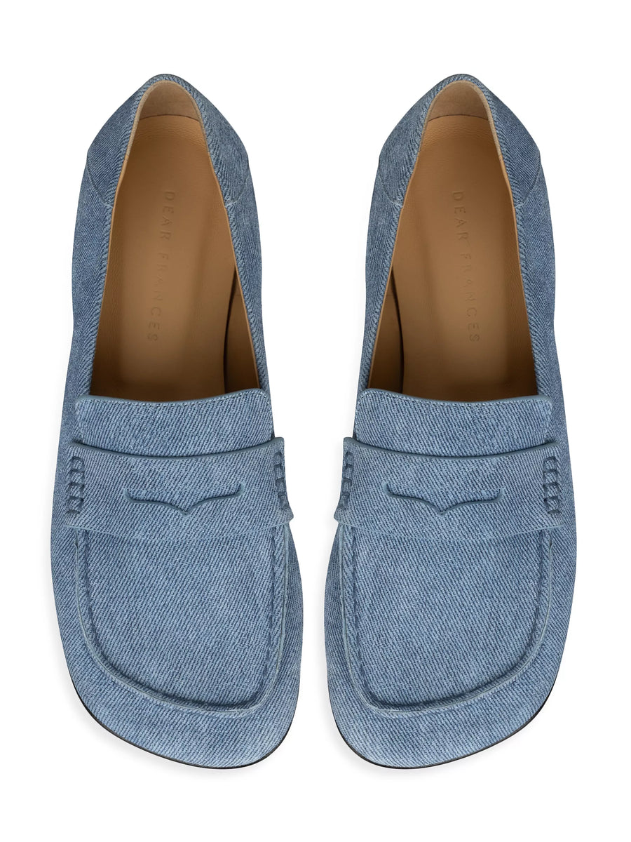 Drew Loafer w/ Penny Strap - Denim