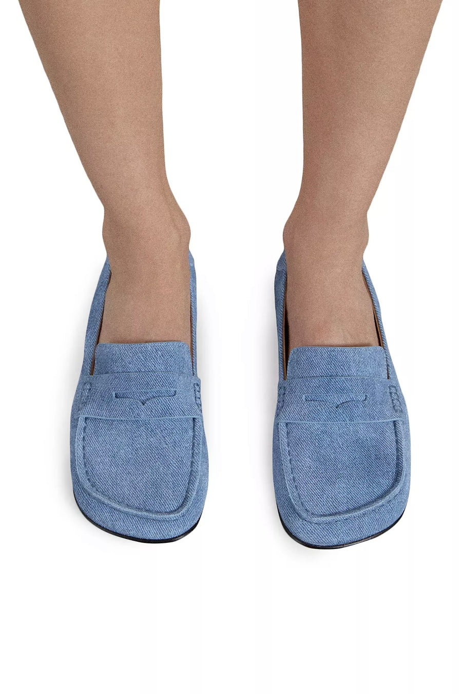 Drew Loafer w/ Penny Strap - Denim