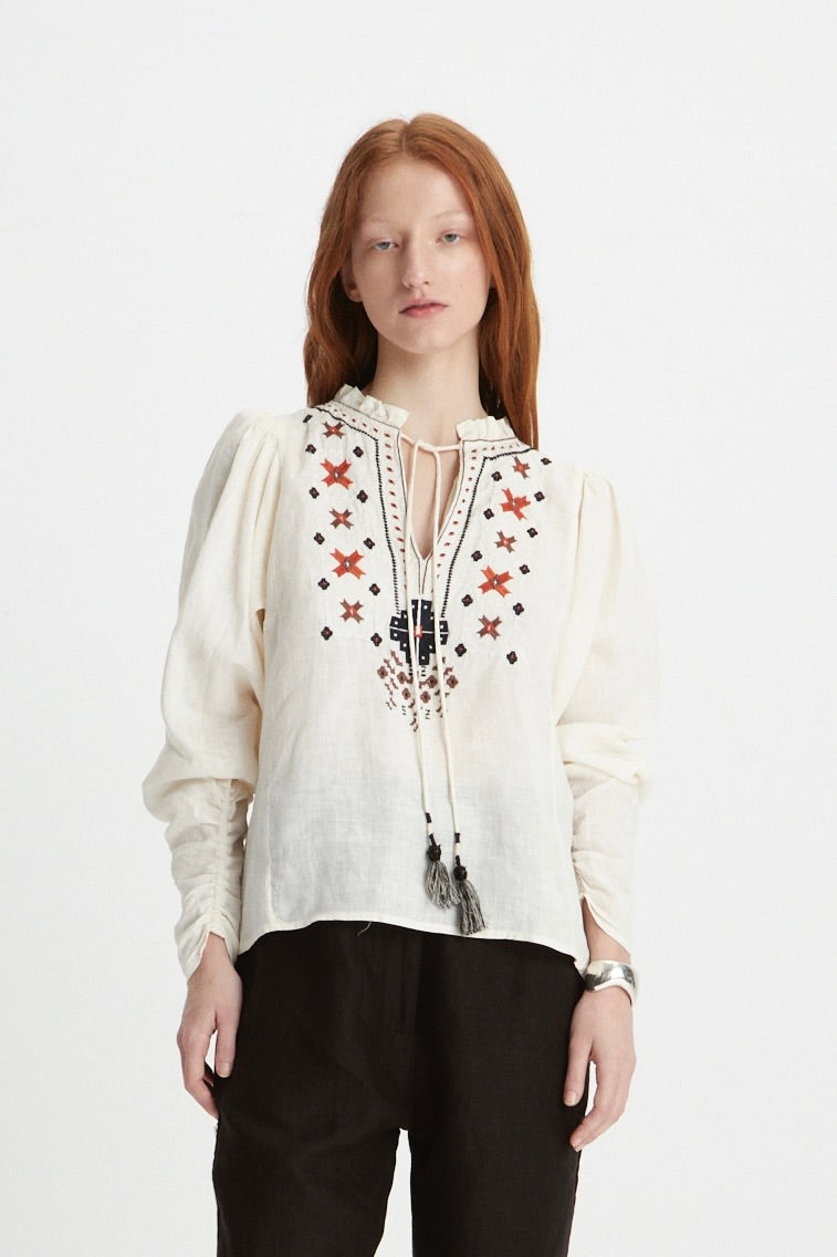 Chaco Cora Blouse - Sand