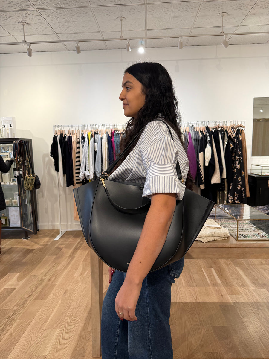 Hortensia Shopper - Black