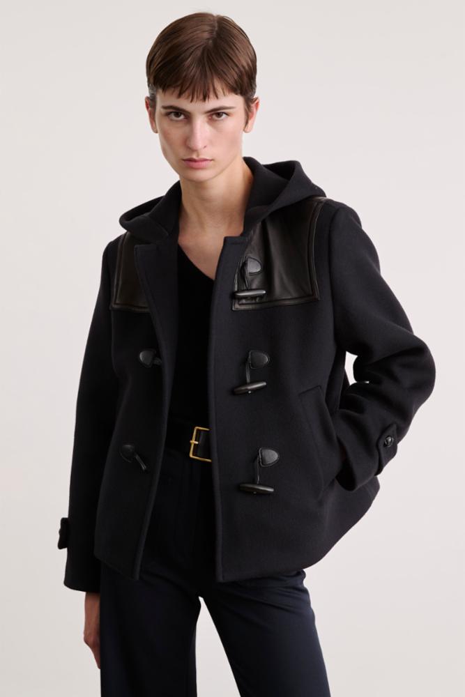 Joh Short Duffel Coat - Midnight