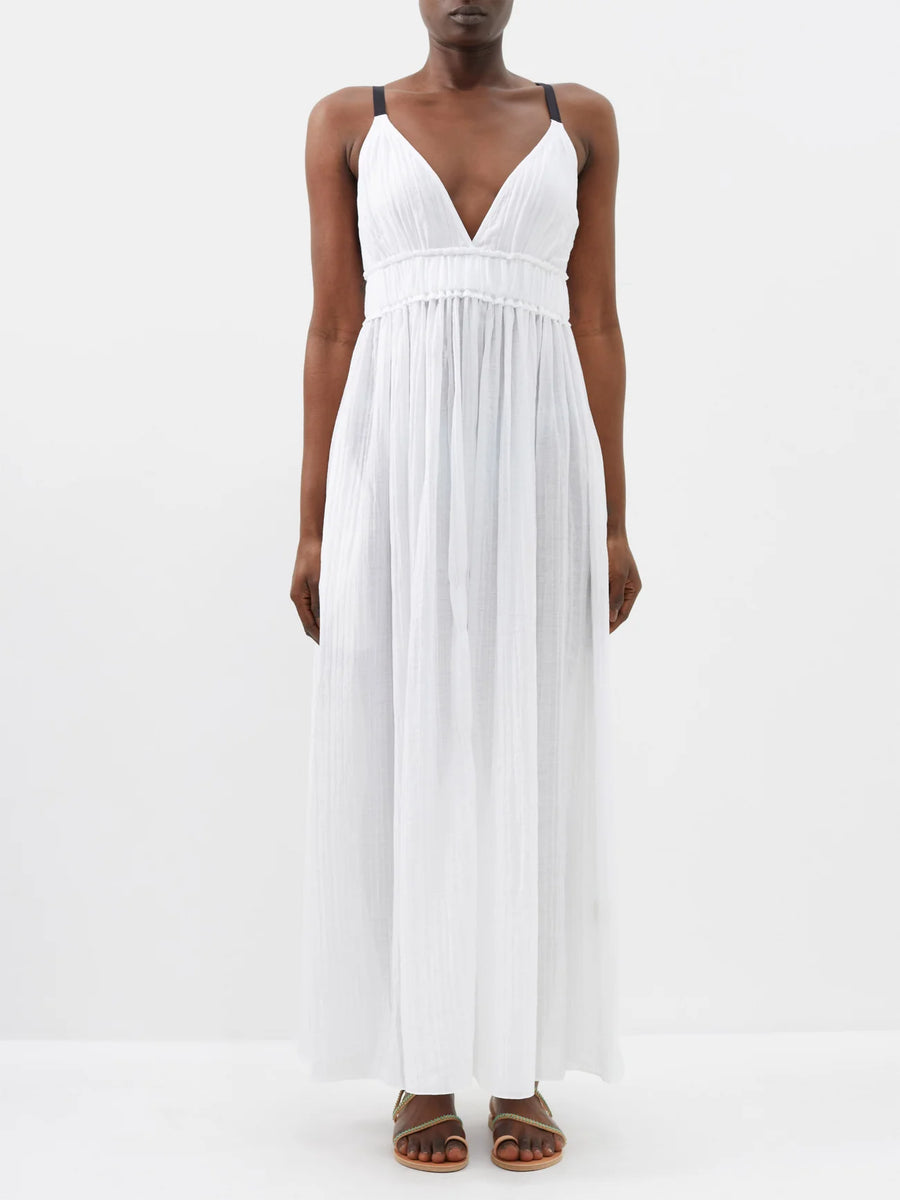 Selma Dress - White