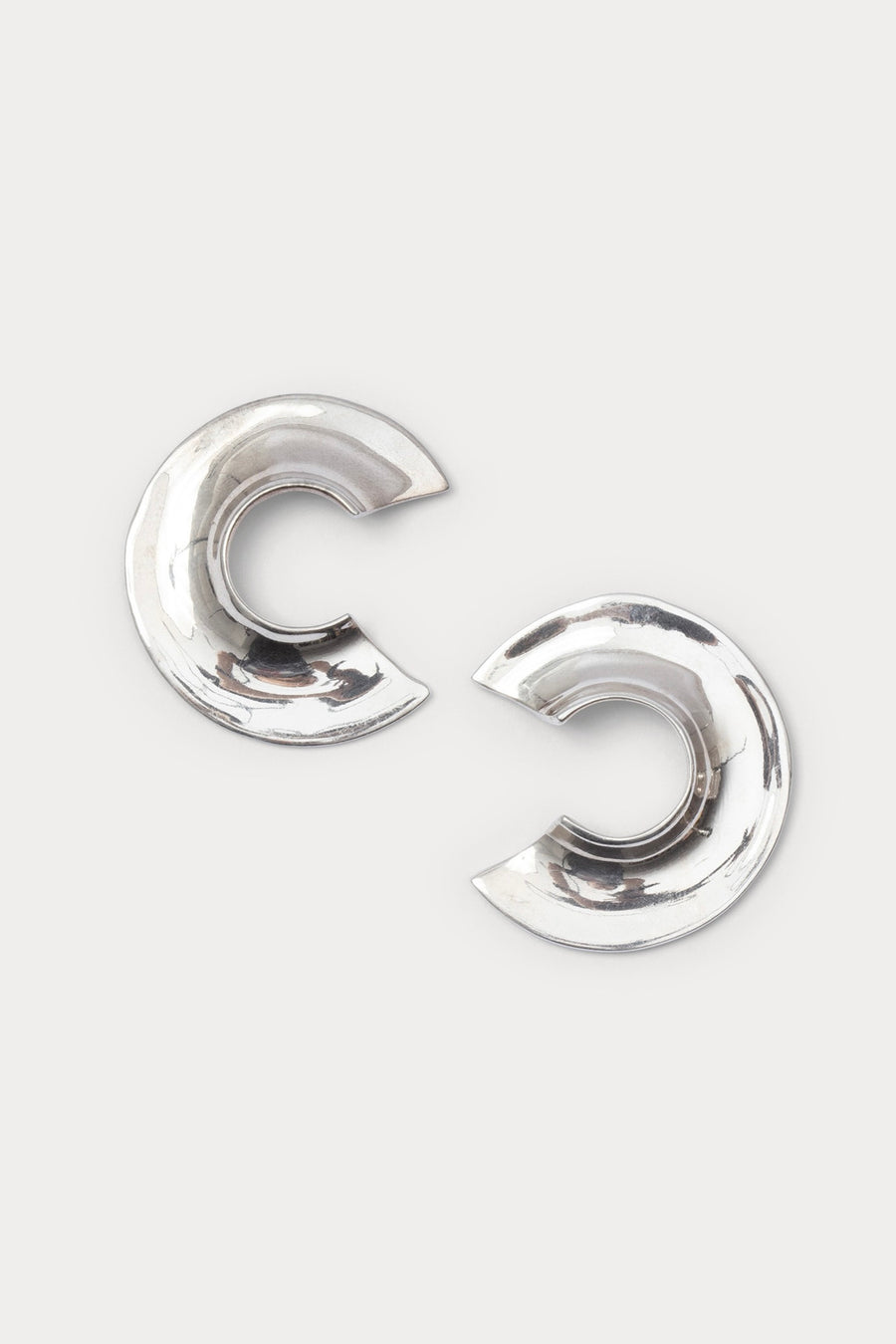 Rail Earrings - Silver