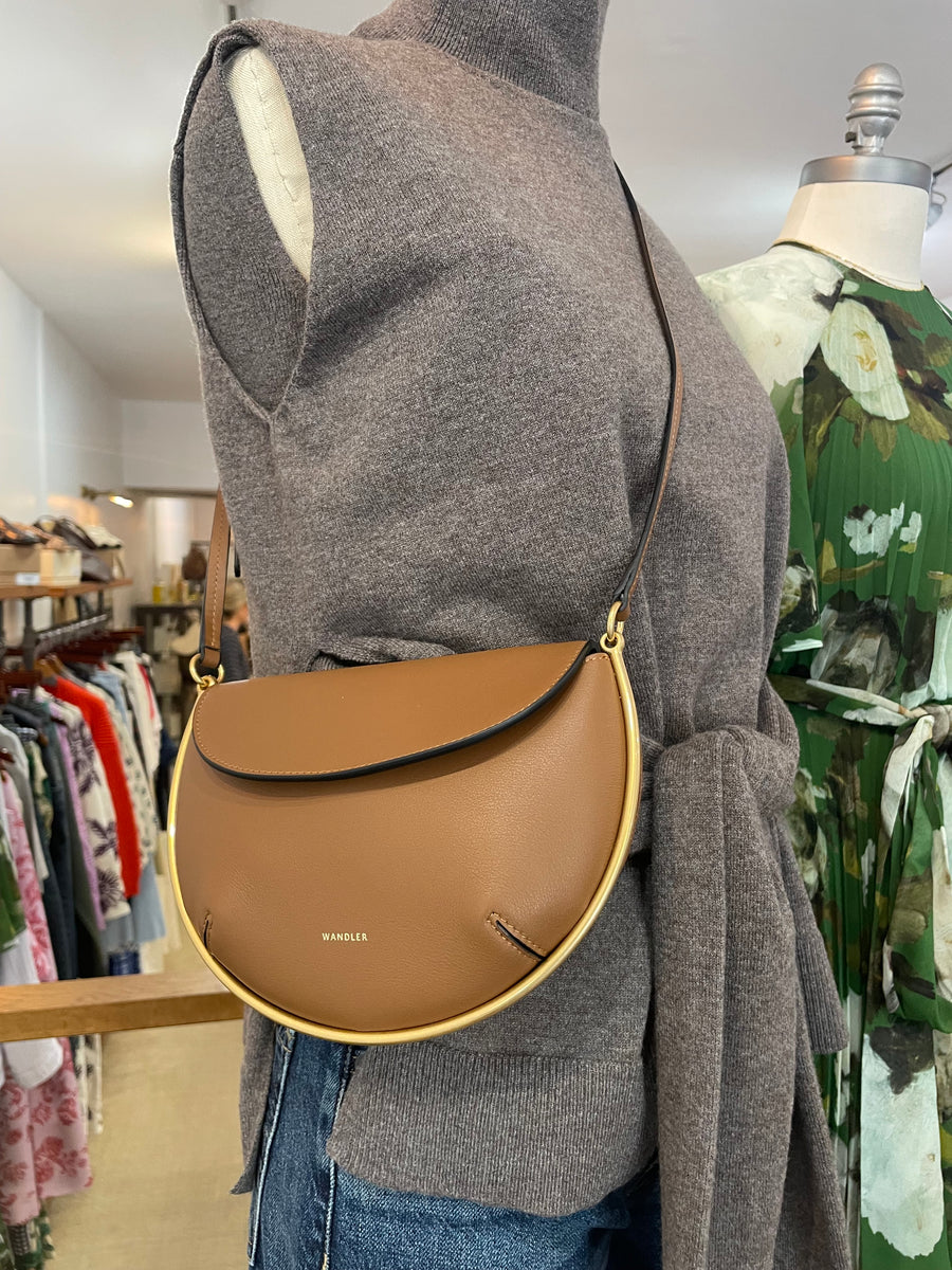 Kate Mini Crossbody - Saddle