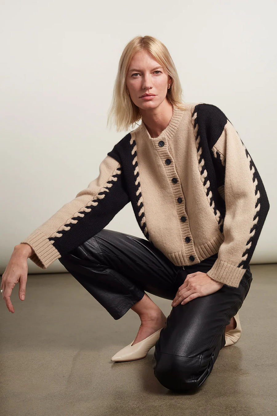 Daria Cardi - Camel/Black Combo