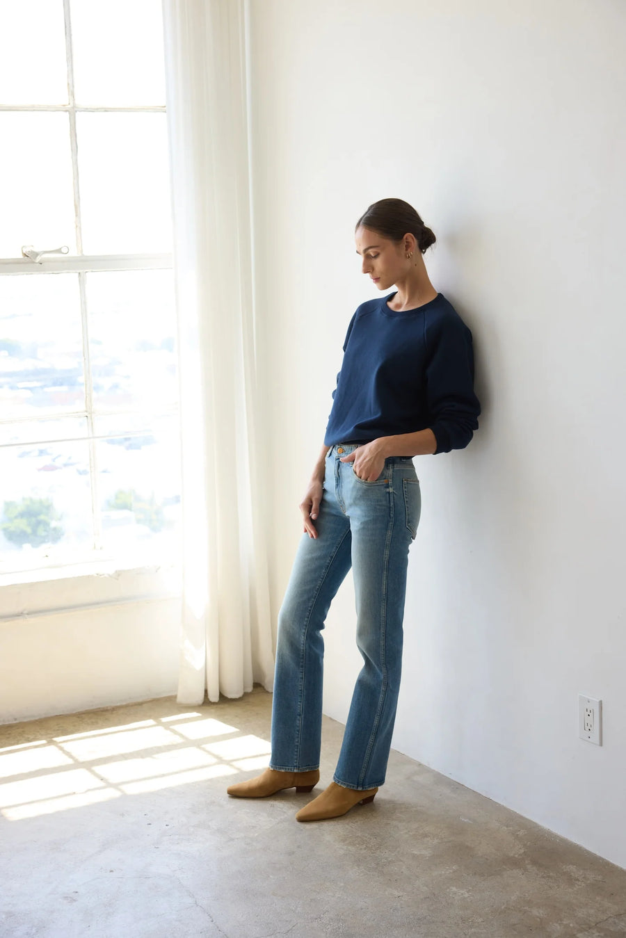 Lennon Boot - Camel Suede