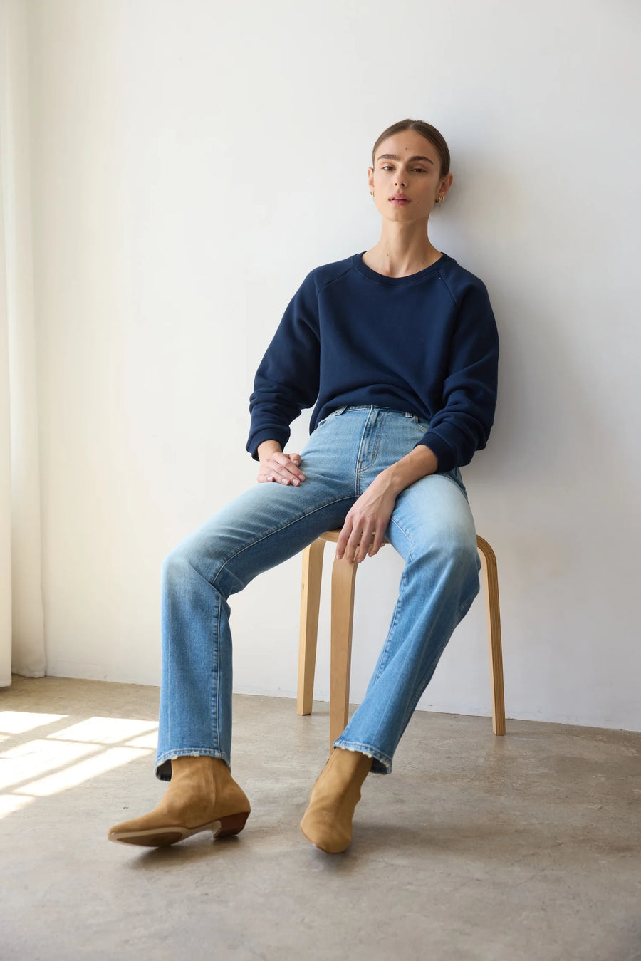 Lennon Boot - Camel Suede