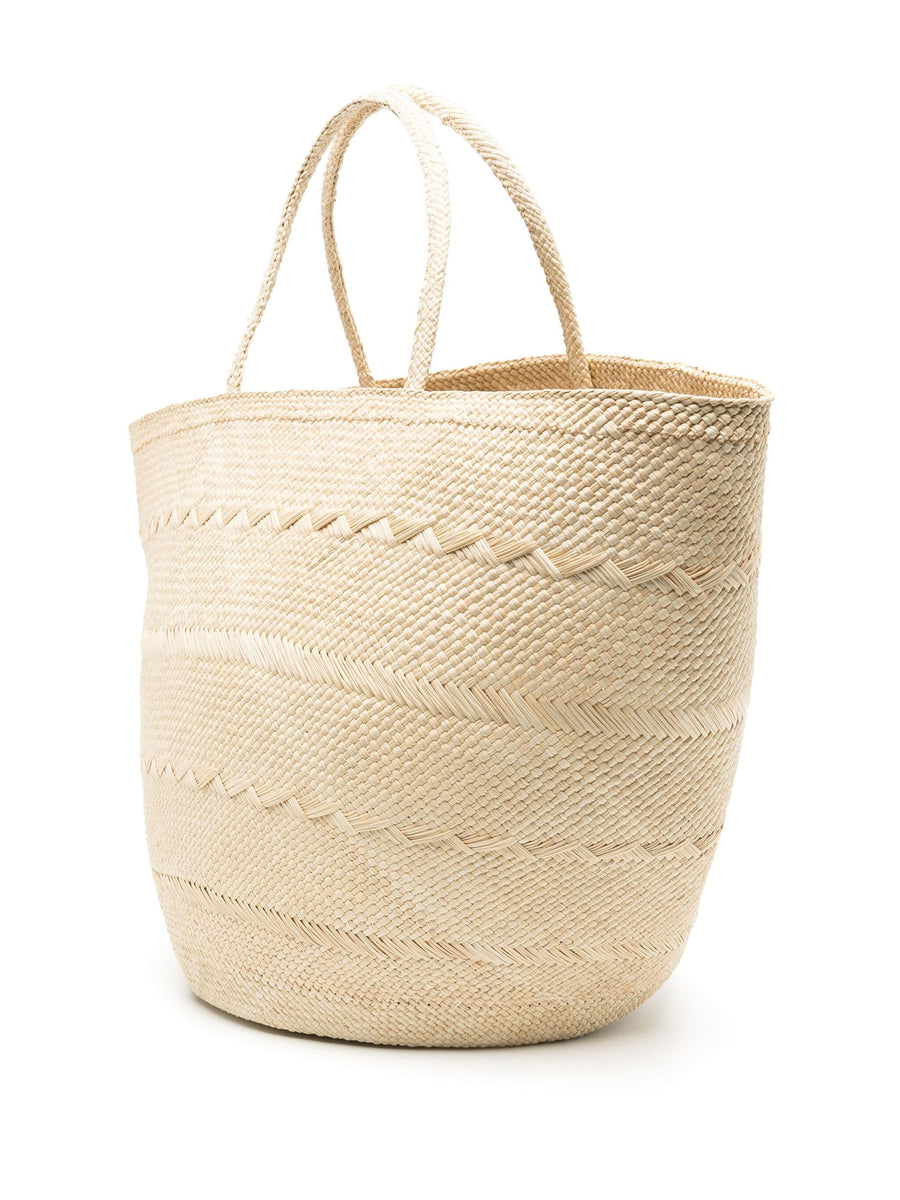 Marta Large Basket Tote - Natural