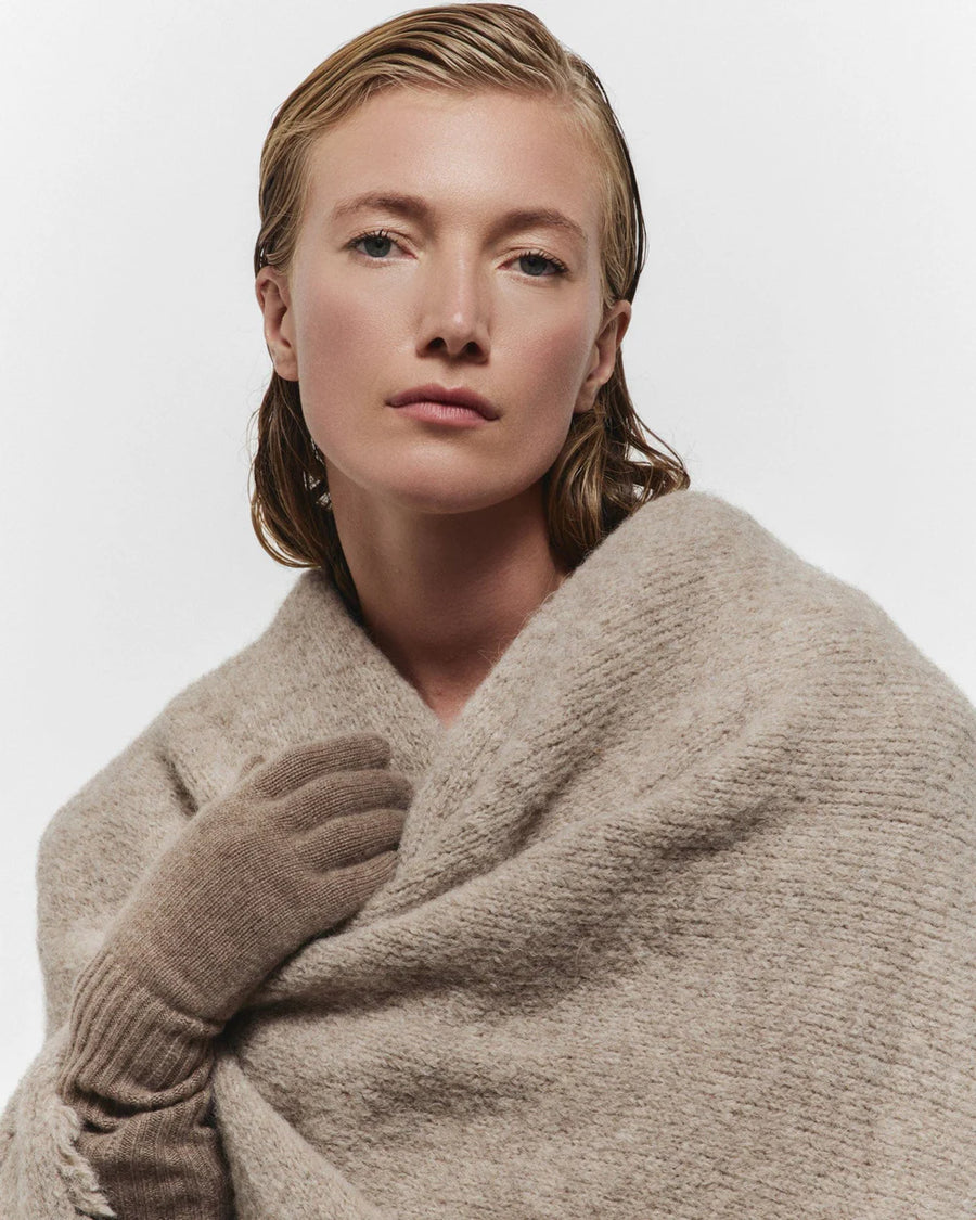 Cashmere Gloves - Camel