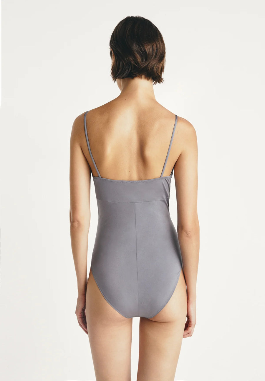 Hermosa Swimsuit - Steel