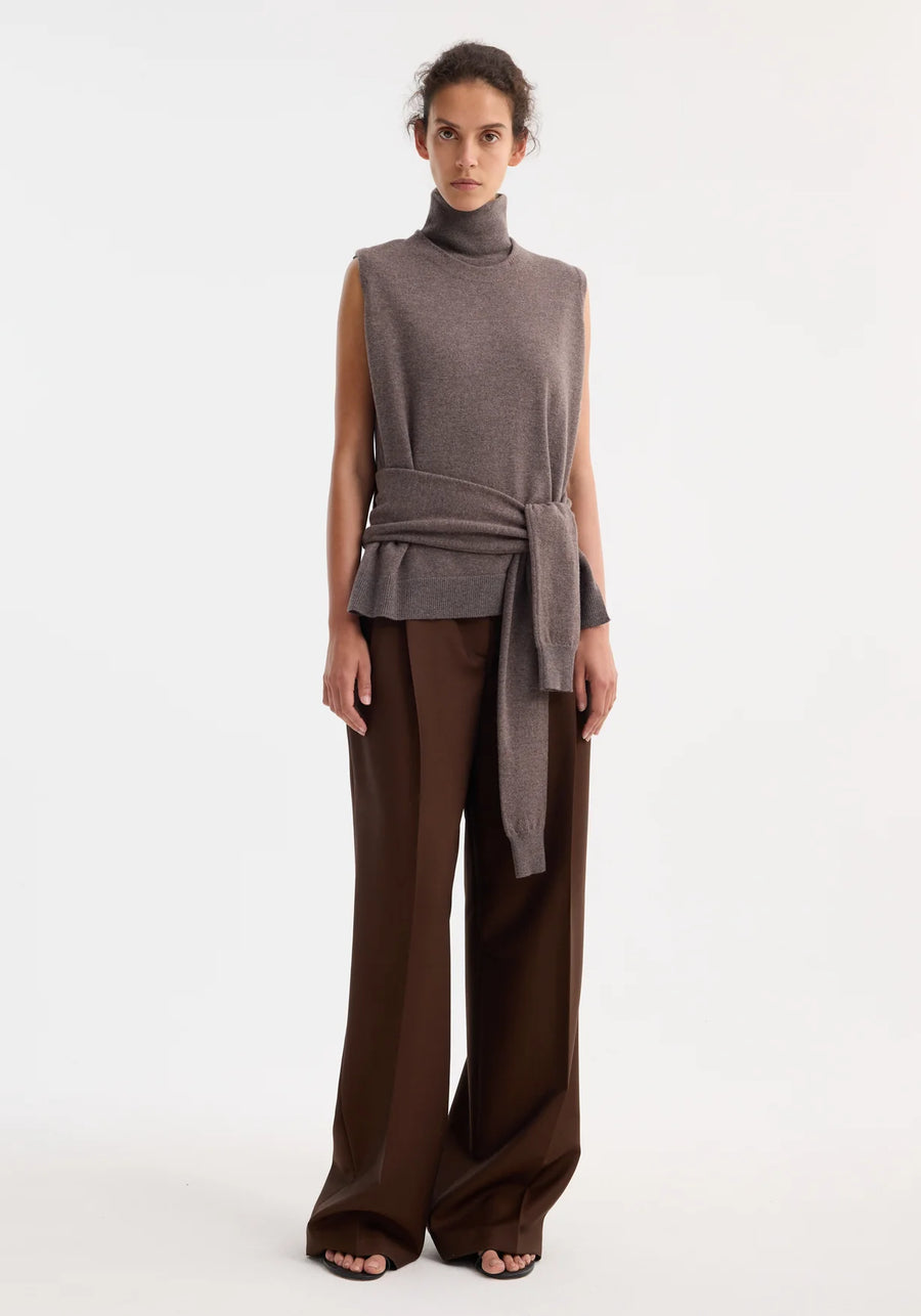 Multiple-Way Double-Layered Top - Mud Melange
