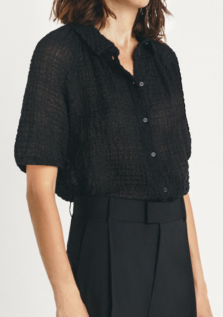 Melanes Shirt - Caviar