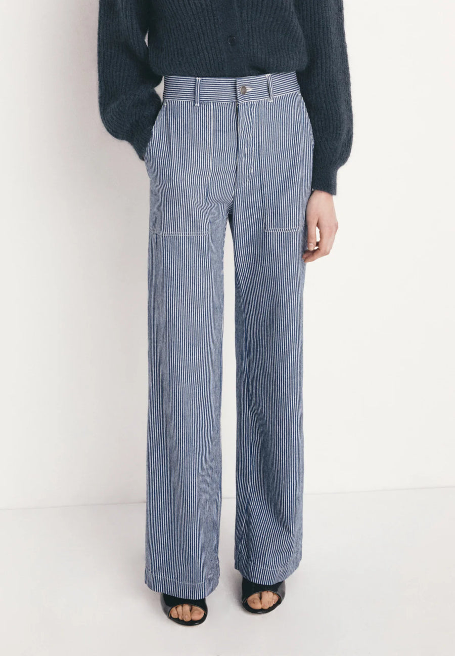 Grymes Pants - Denim Stripes