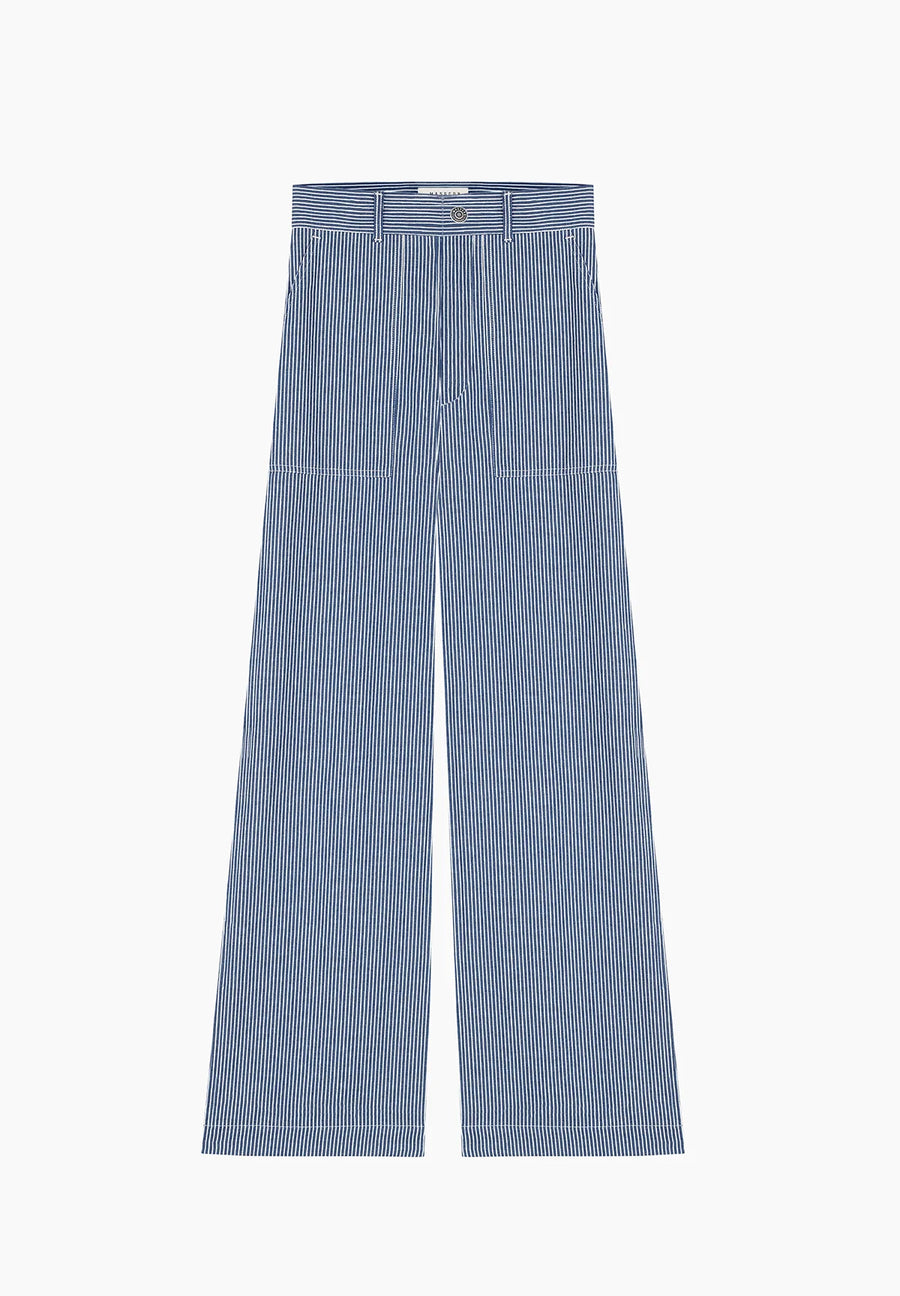 Grymes Pants - Denim Stripes