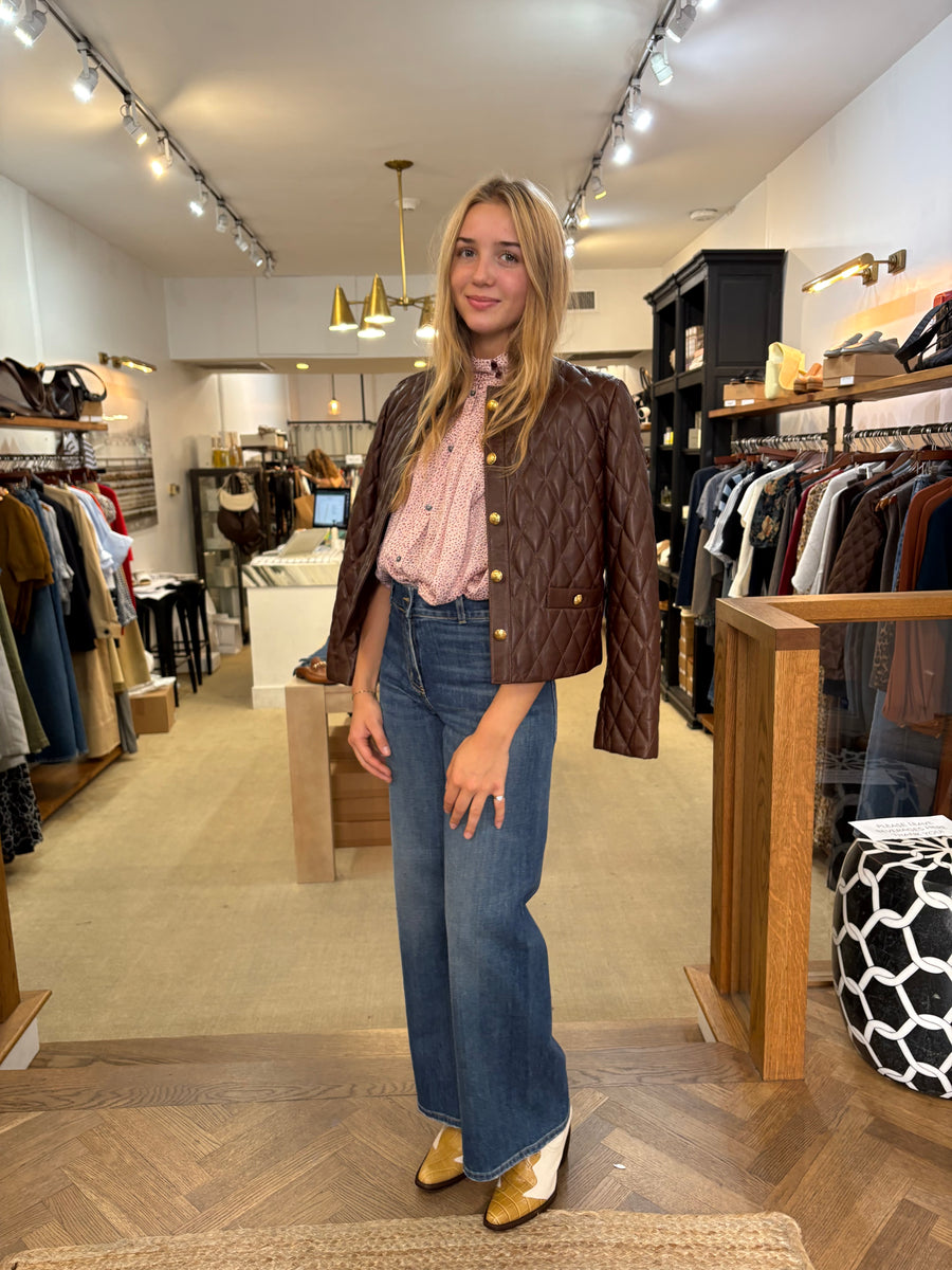 14124_My Shirt - "Les Petites Pois" Shirt - Rubis