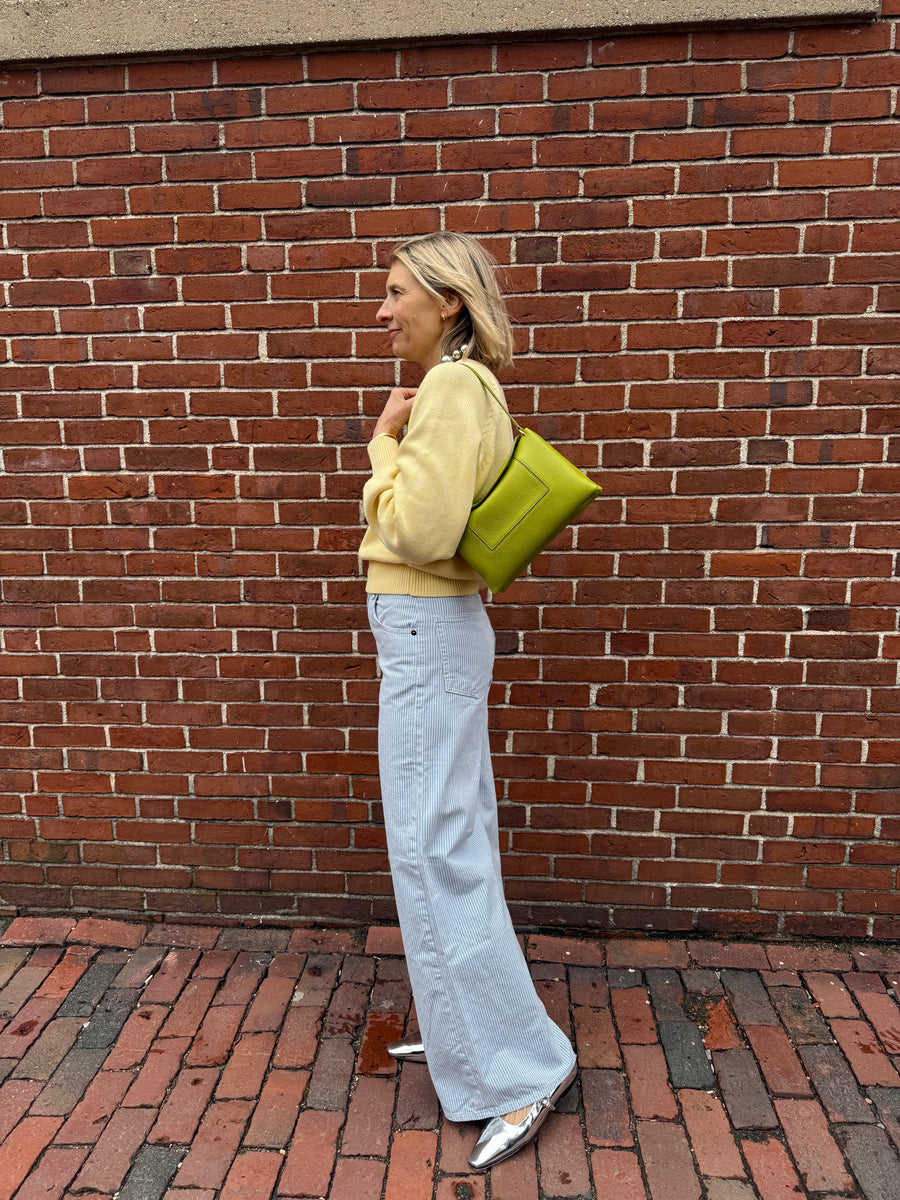 Lara Sweater - Pale Yellow (By Phone Order Only)