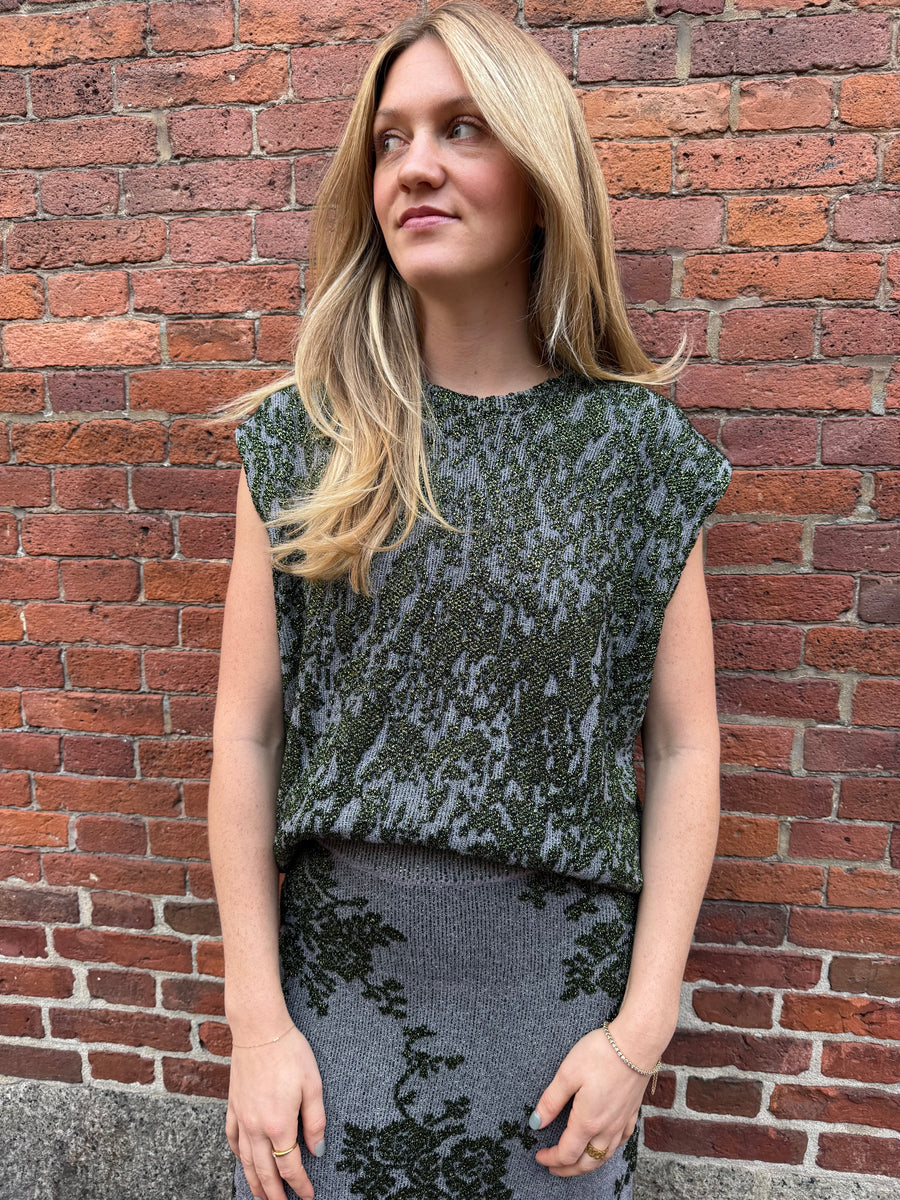 Brocca Vest - Dove-Green