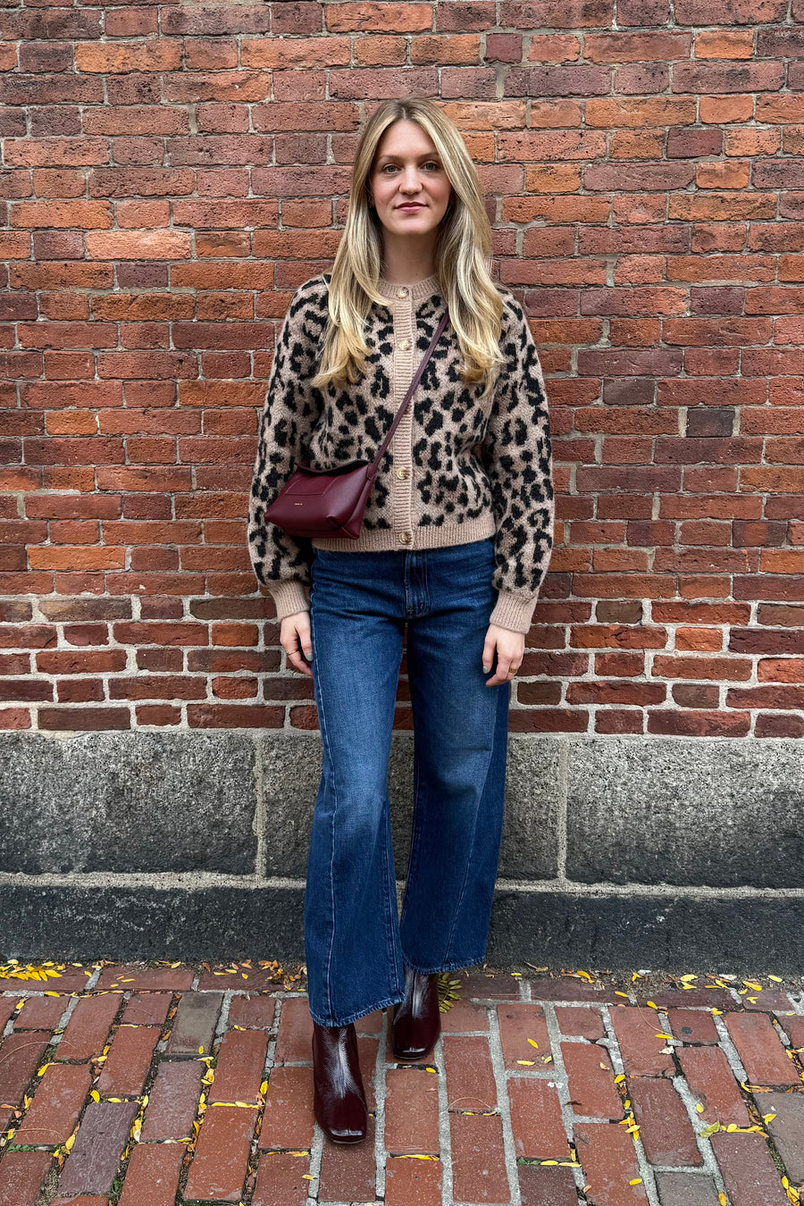 The Windsor Cardigan - Leopard