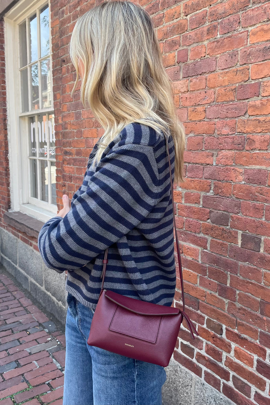 Penelope Slouch Mini Bag - Acai Crust