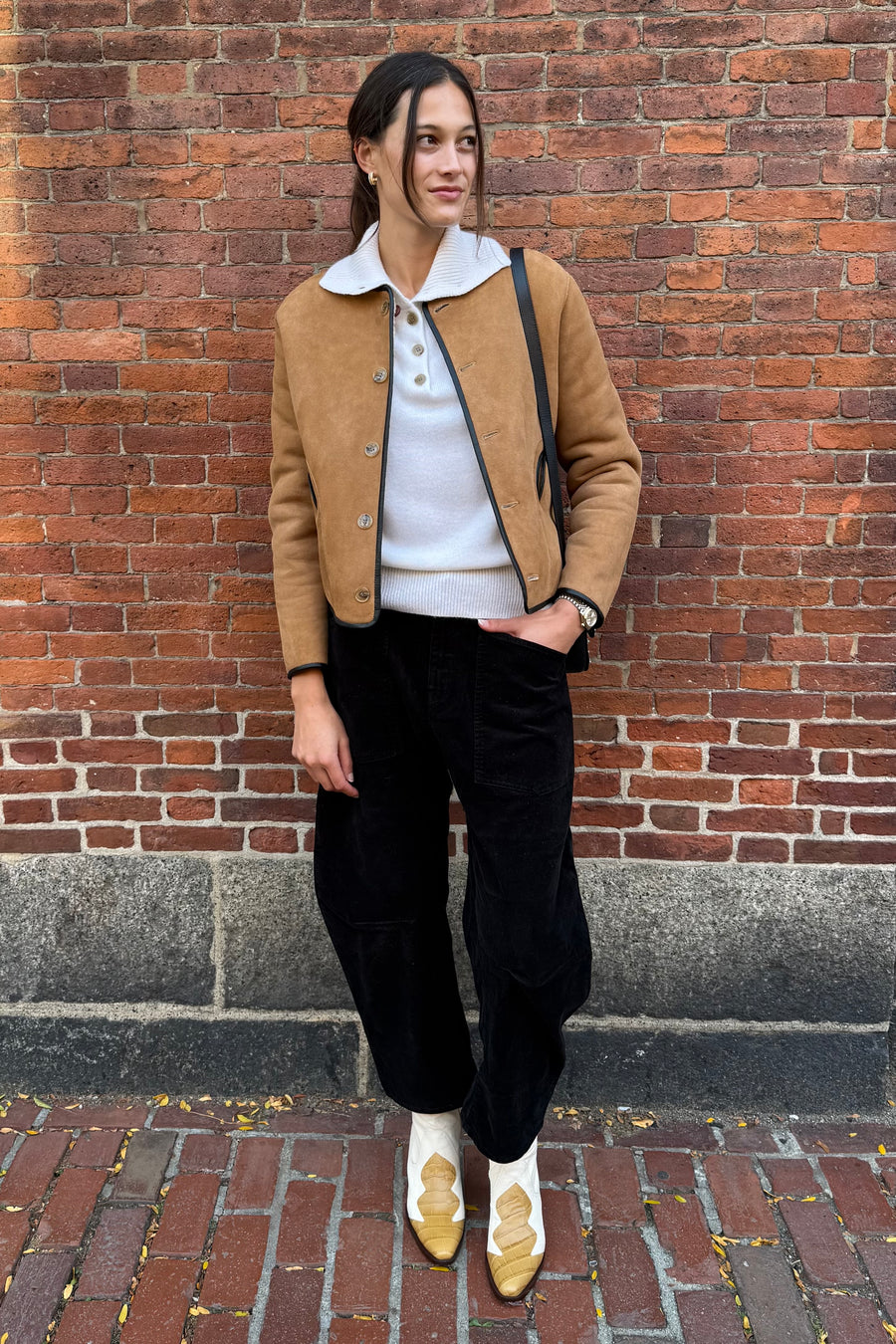 Shon Corduroy Pant - Jet Black