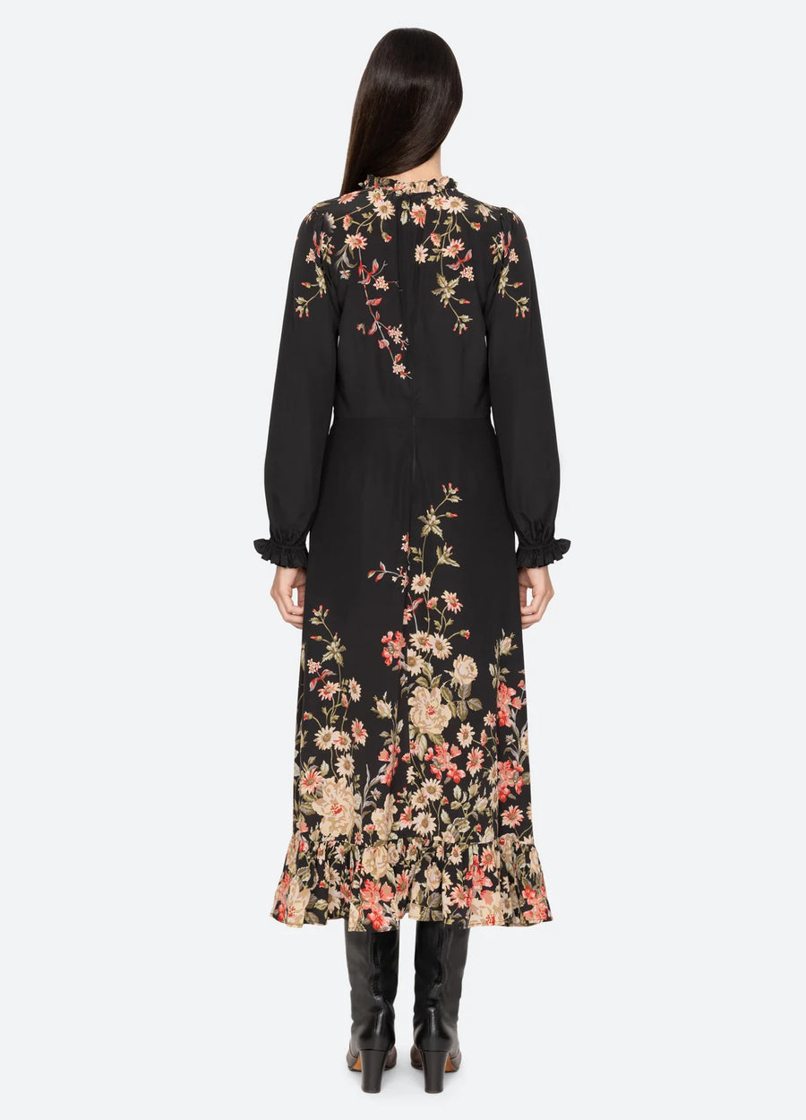 Jolie Print Midi Dress - Multi
