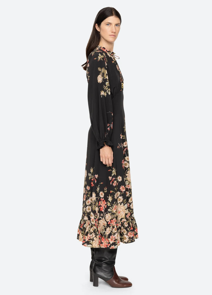 Jolie Print Midi Dress - Multi