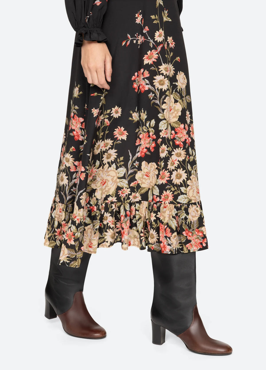 Jolie Print Midi Dress - Multi
