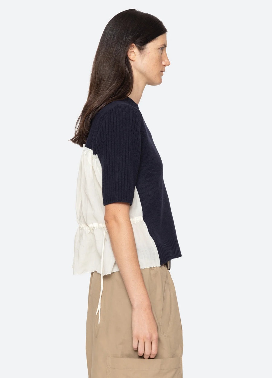 Mallory S/S Sweater - Coffee