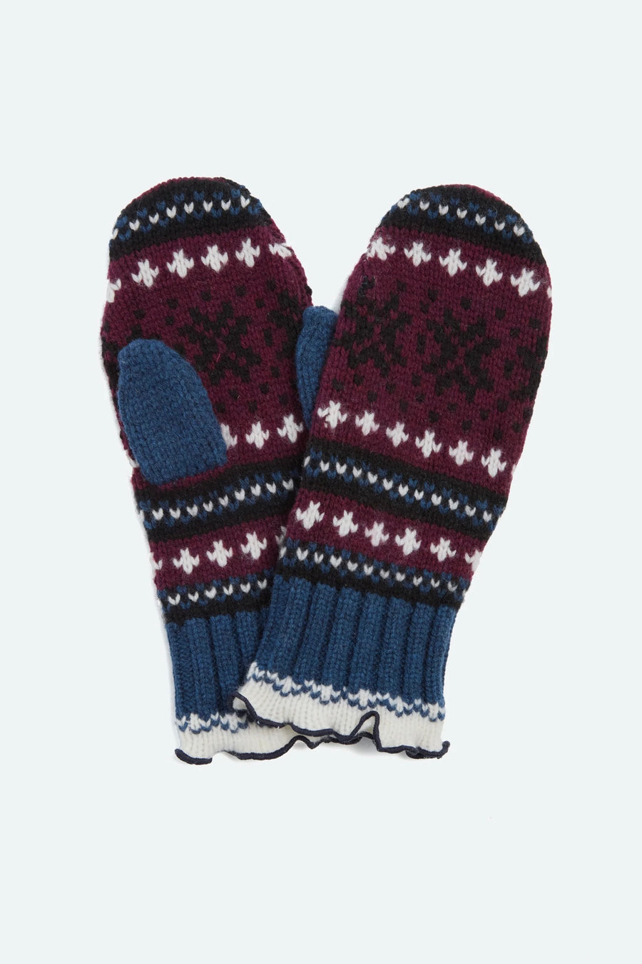 Linea Mittens - Burgundy