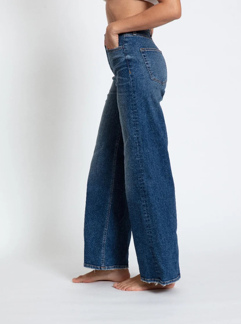 Wide Leg Gunnison Jeans - Gunnison