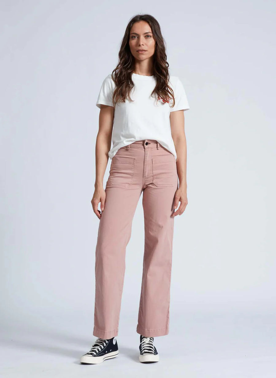 Twill Sailor - Washed Dusty Rose