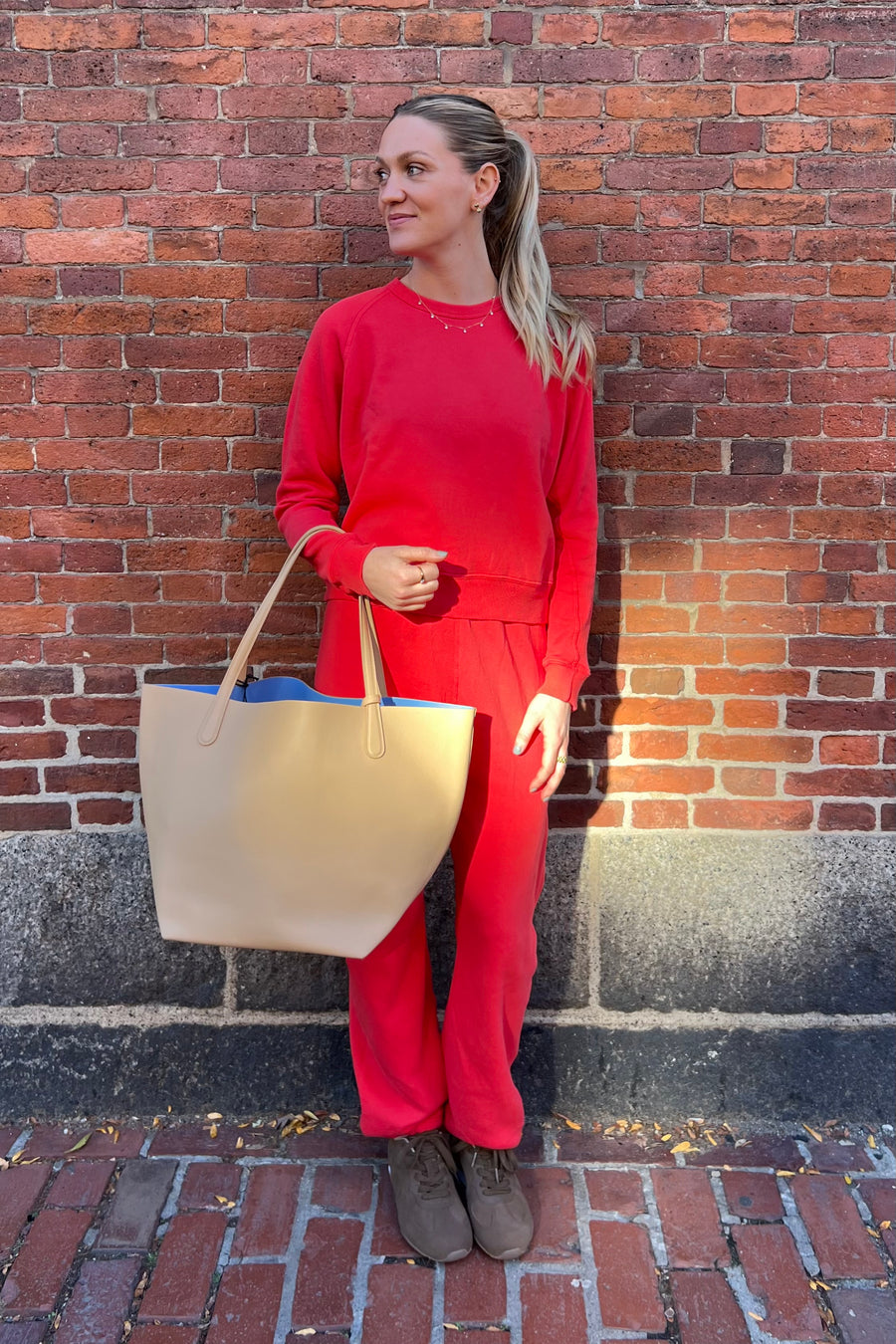 The Fleece Sport Sweatpant - Bright Red