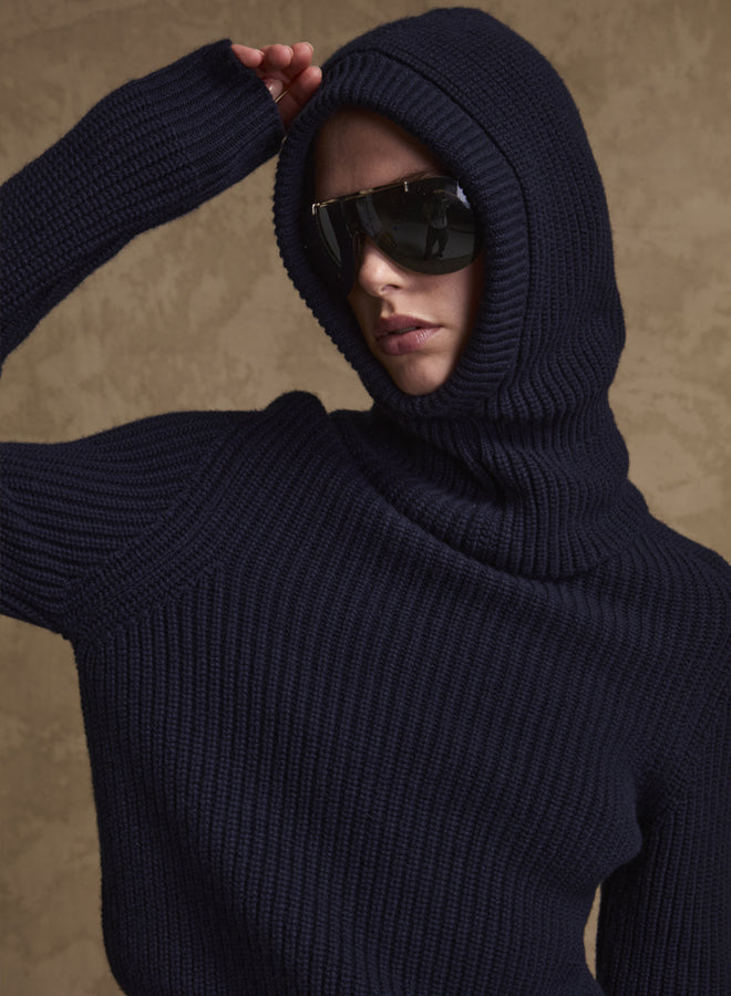 Campiglio Cashmere Balaclava - Cream