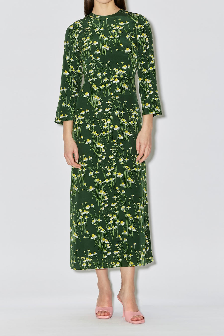 Dress Harry - Pencil Daisies - Grass Green