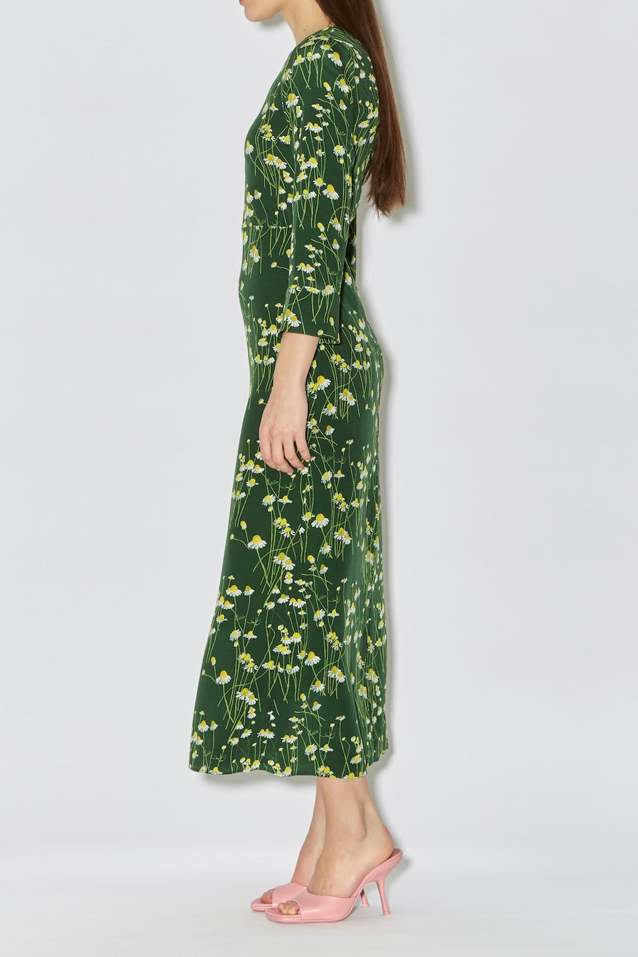 Dress Harry - Pencil Daisies - Grass Green