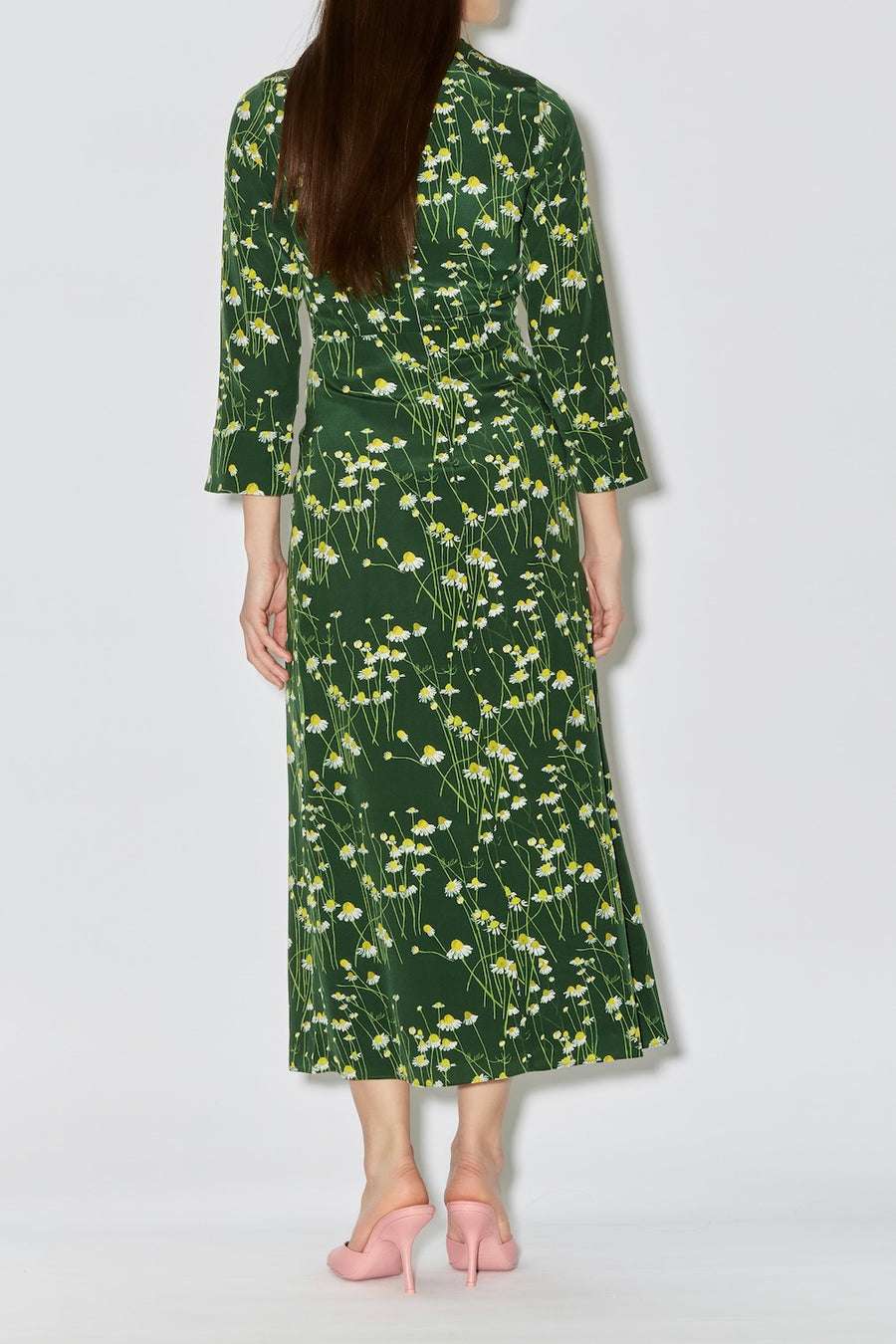 Dress Harry - Pencil Daisies - Grass Green