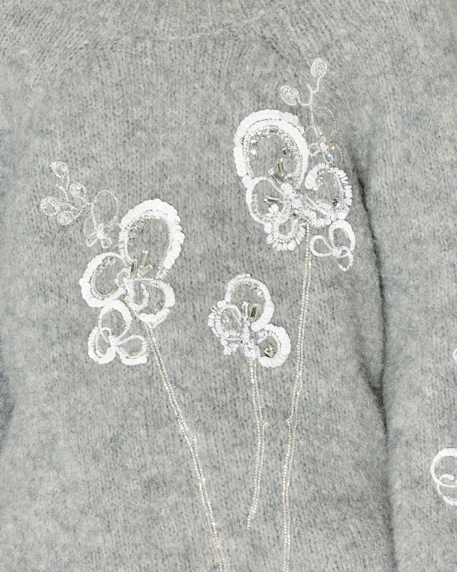 Pull Orchidea - Orchid Jewels - Light Grey Melange