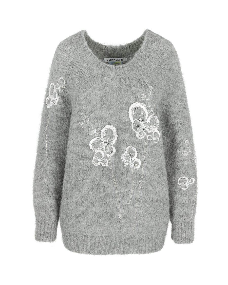 Pull Orchidea - Orchid Jewels - Light Grey Melange