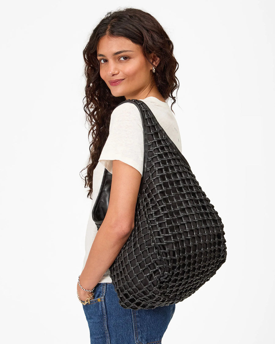 Bando - Black Knot Woven Leather