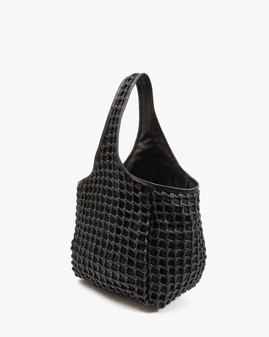 Bando - Black Knot Woven Leather