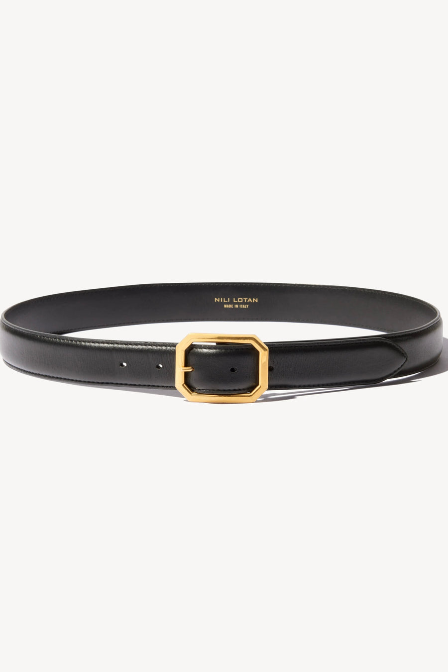 Anais Belt - Black/Brass