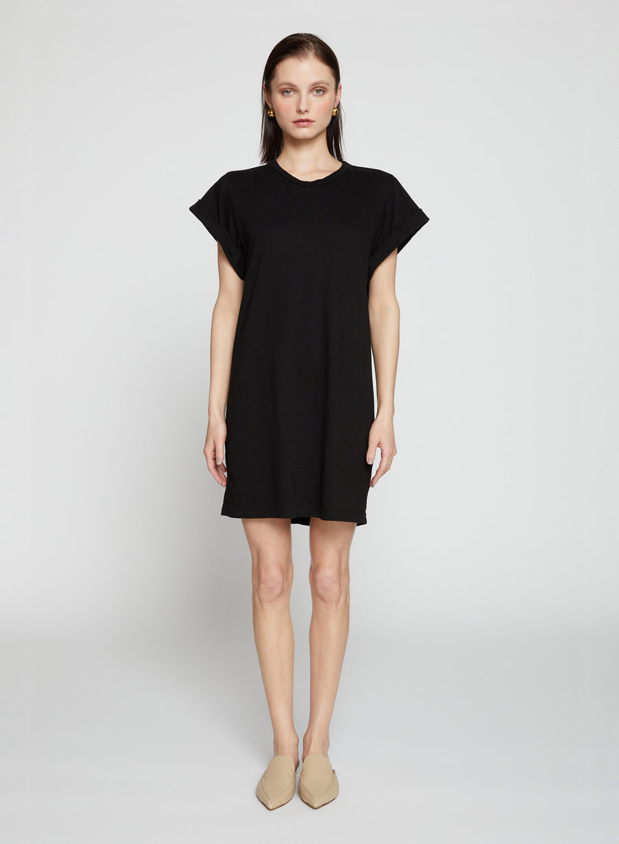 Cloud Jersey T-Shirt Dress - Verde