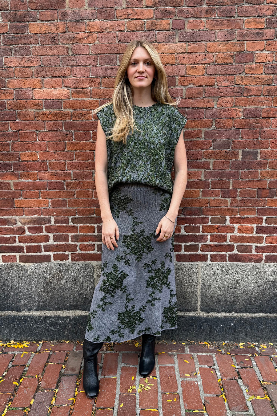 Brocca Vest - Dove-Green