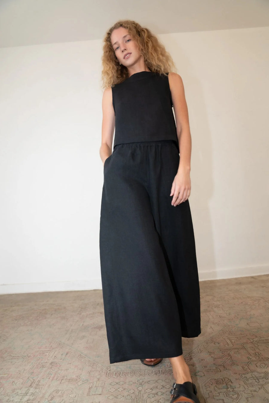 Kono Pant - Washed Black